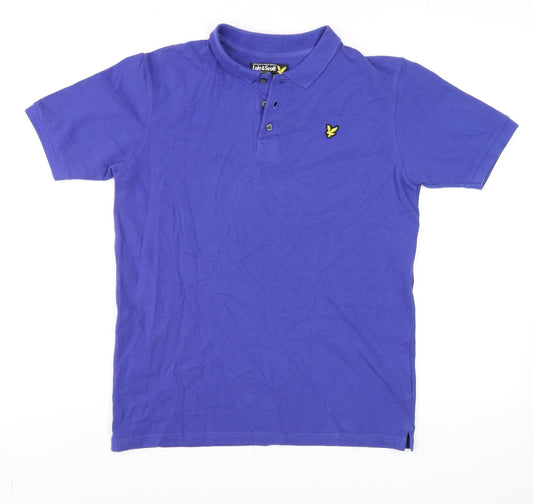 Teens UK Size 14 Lyle & Scott 100% Cotton Polo Shirt