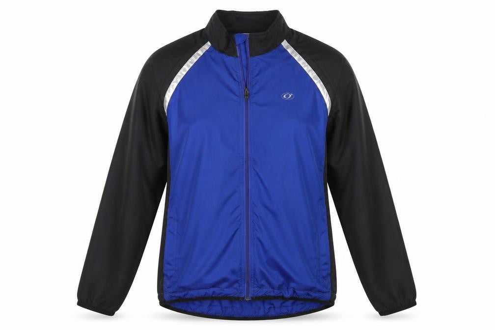 Dare 2b Women's Blue and Black Long Sleeve Zip Cycling Top Size M