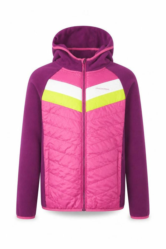 Girls UK Size 13 Years Craghoppers Pink Puffer Jacket
