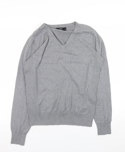 Mens UK Size S NEXT Grey Pullover Jumper
