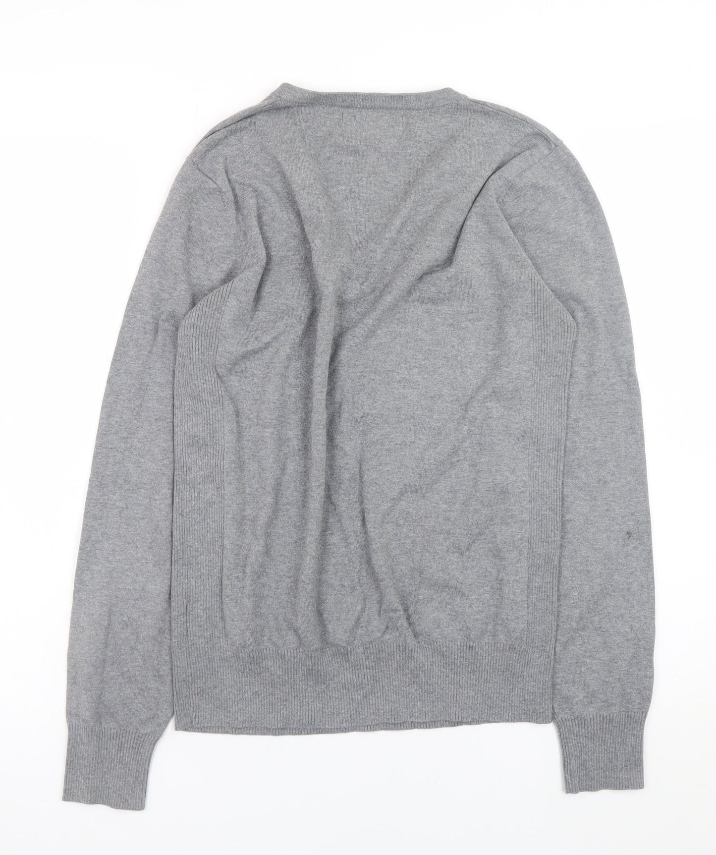 Mens UK Size S NEXT Grey Pullover Jumper