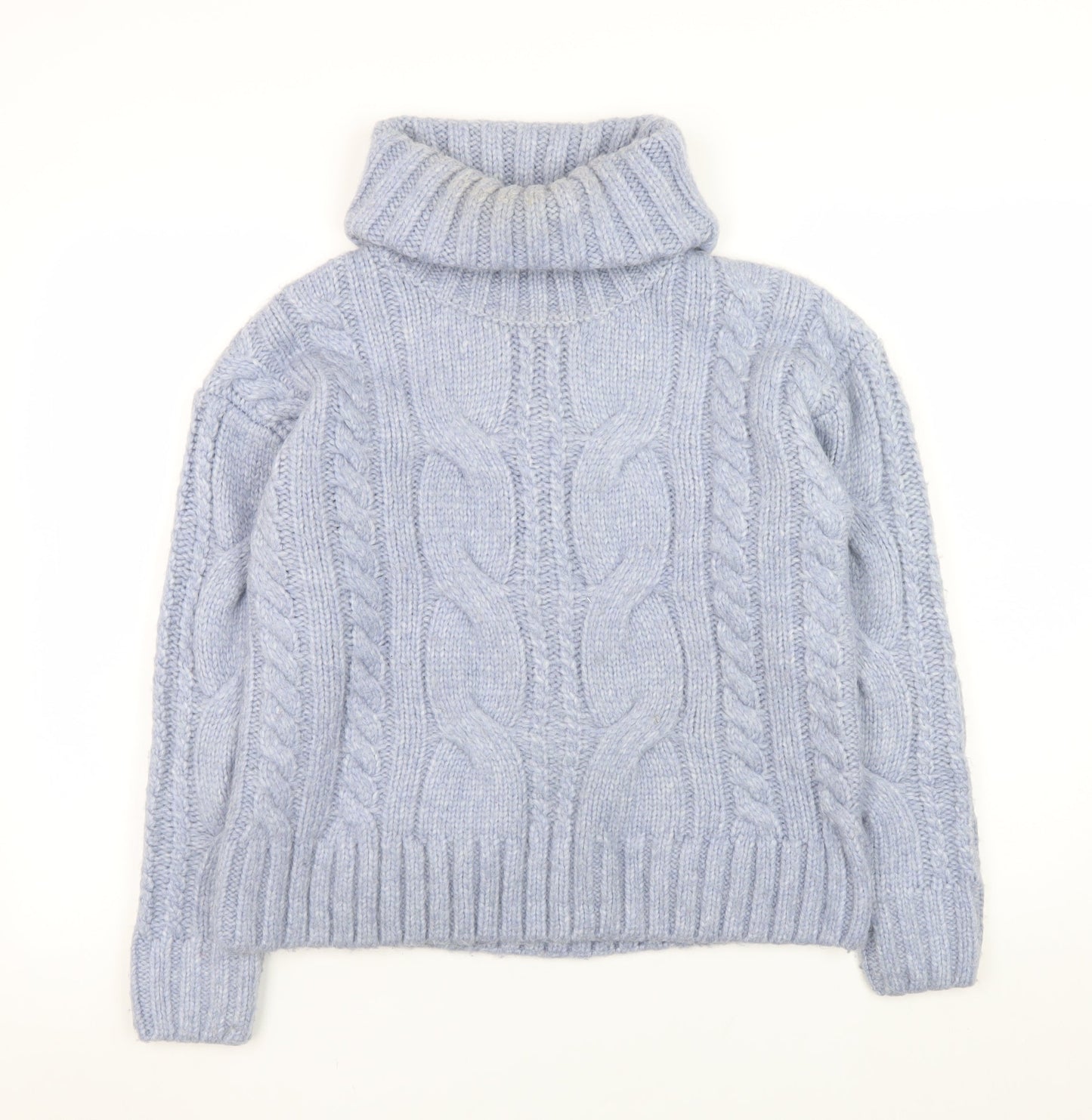 Womens UK Size S TU Blue Pullover Jumper