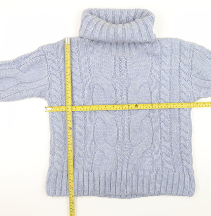 Womens UK Size S TU Blue Pullover Jumper