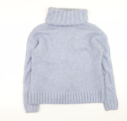 Womens UK Size S TU Blue Pullover Jumper