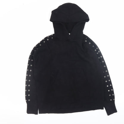 Womens UK Size S Zara Black Pullover Jumper
