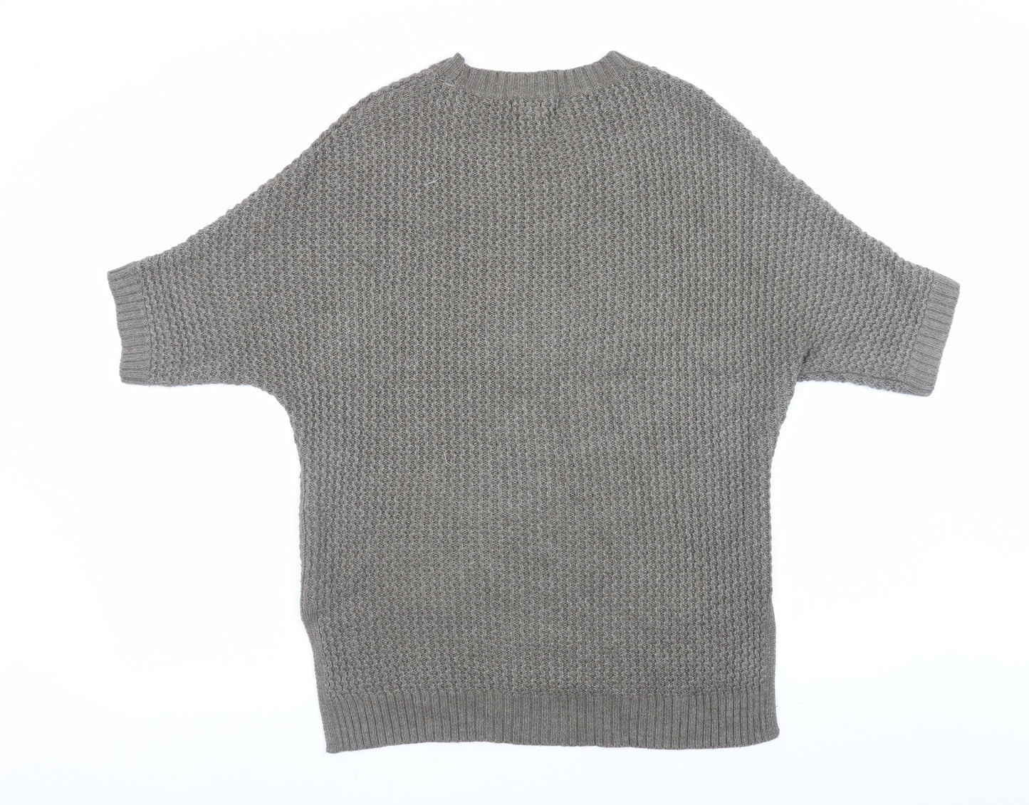 Womens UK Size 10 Fat Face Grey Pullover Jumper