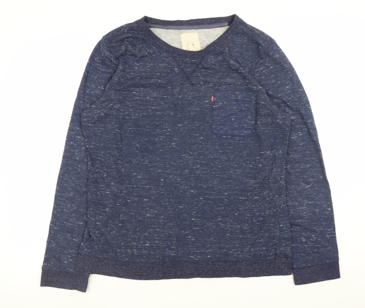 Mens UK Size XL Levi's Blue Pullover Sweatshirt