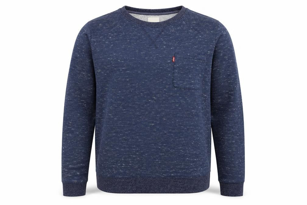 Mens UK Size XL Levi's Blue Pullover Sweatshirt