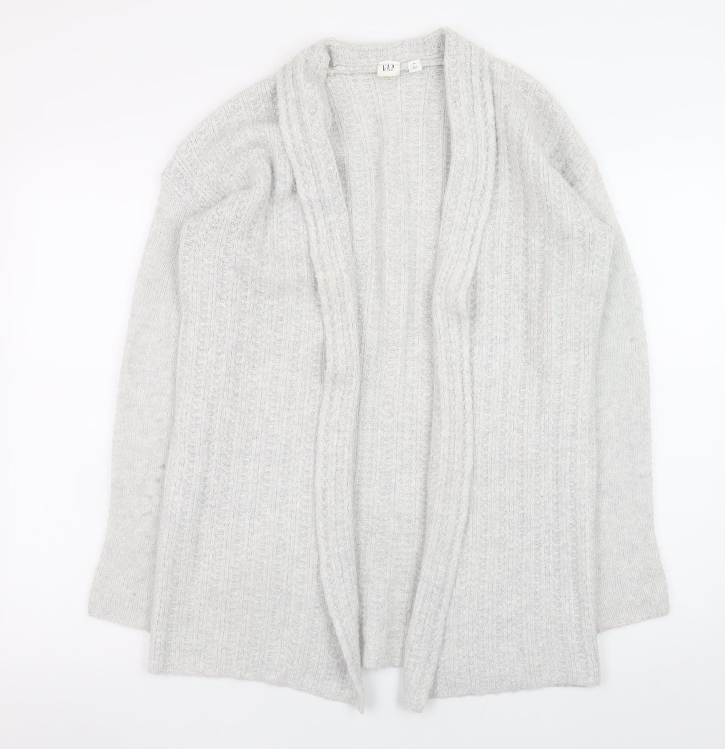 Womens UK Size XS Gap Grey Cardigan Jumper
