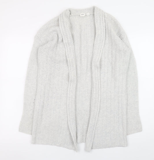 Womens UK Size XS Gap Grey Cardigan Jumper
