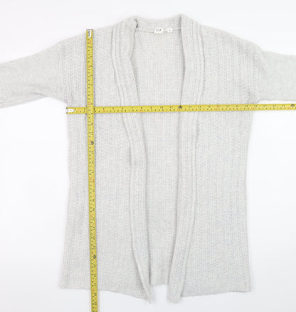 Womens UK Size XS Gap Grey Cardigan Jumper