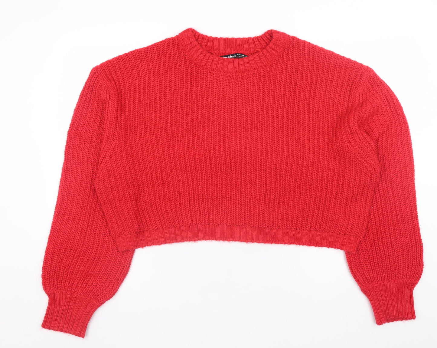 Womens UK Size 12 Threadbare Red Pullover Jumper