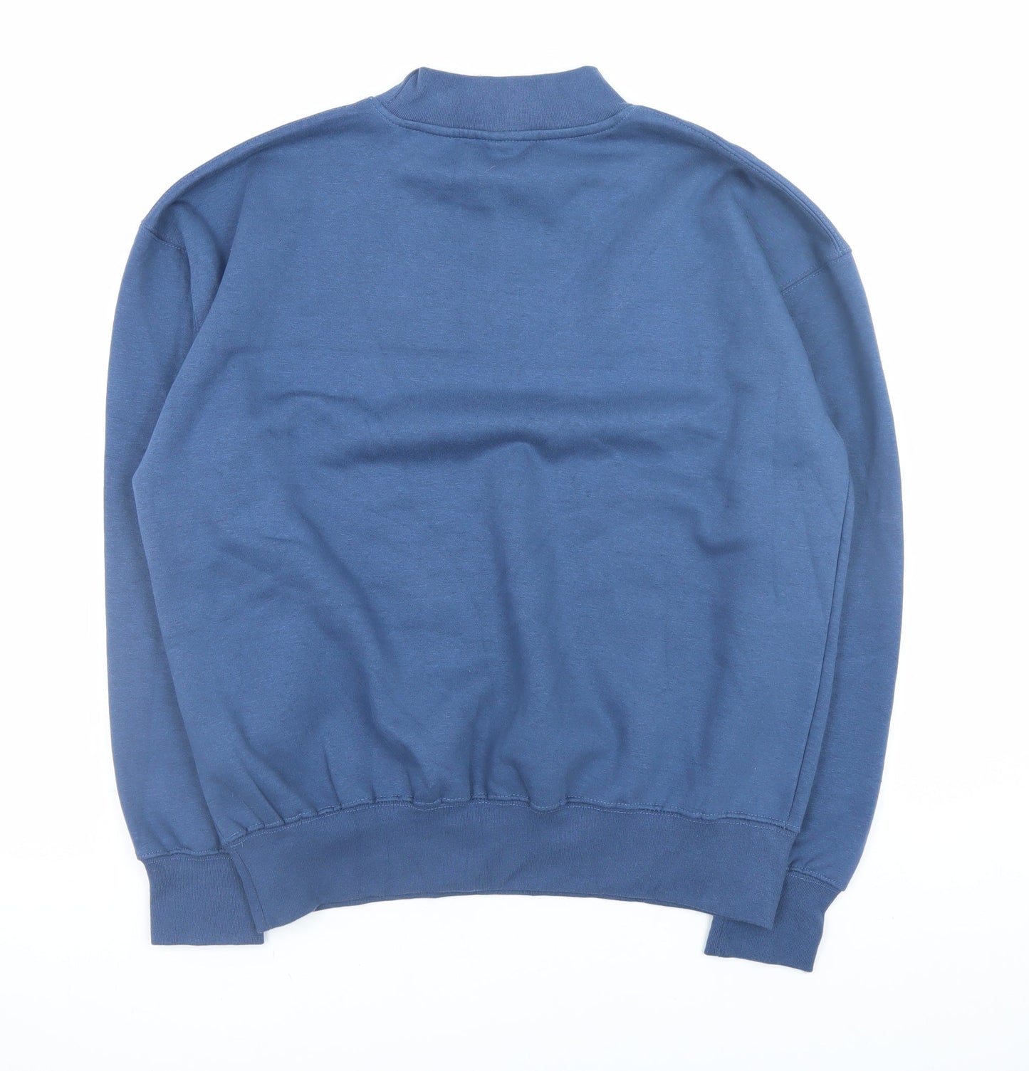 Mens UK Size S Branded Ltd Blue Pullover Sweatshirt