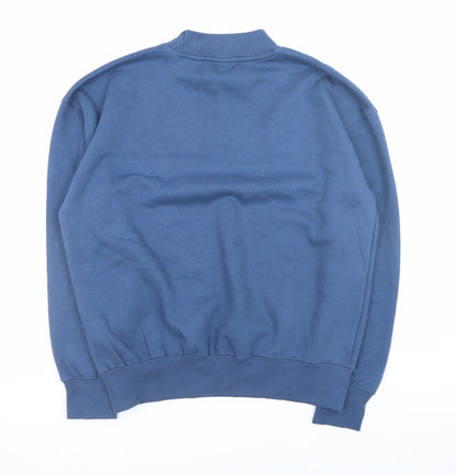 Mens UK Size S Branded Ltd Blue Pullover Sweatshirt