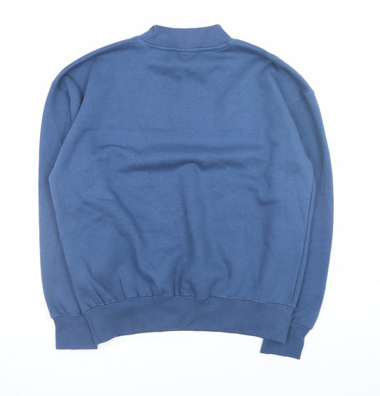 Mens UK Size S Branded Ltd Blue Pullover Sweatshirt