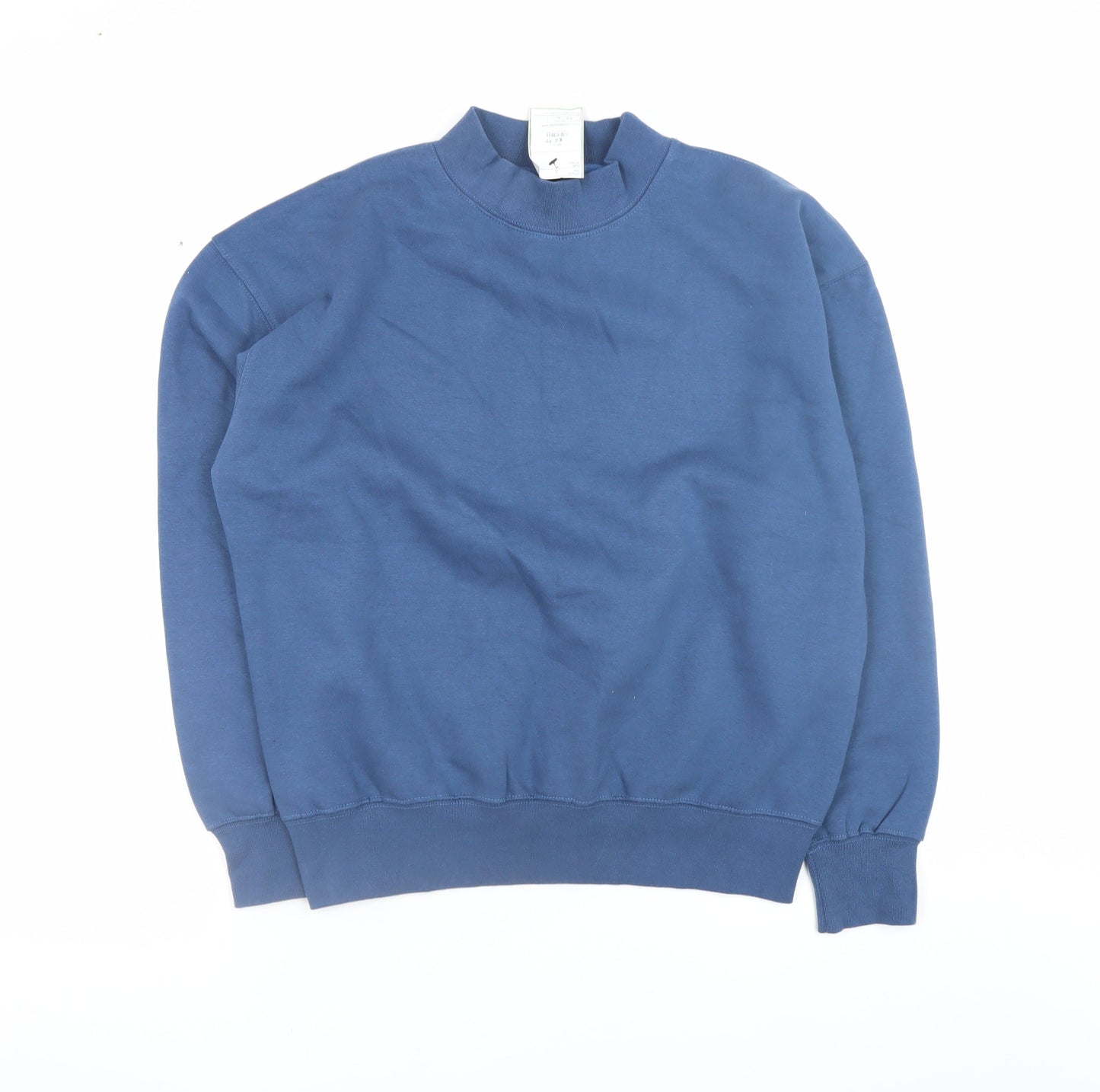 Mens UK Size S Branded Ltd Blue Pullover Sweatshirt