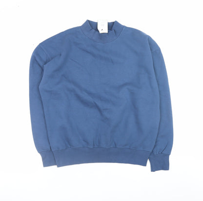 Mens UK Size S Branded Ltd Blue Pullover Sweatshirt