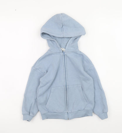 Boys UK Size 5-6 Years H&M Blue Basic Jacket