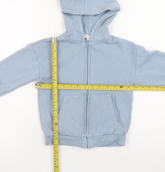 Boys UK Size 5-6 Years H&M Blue Basic Jacket