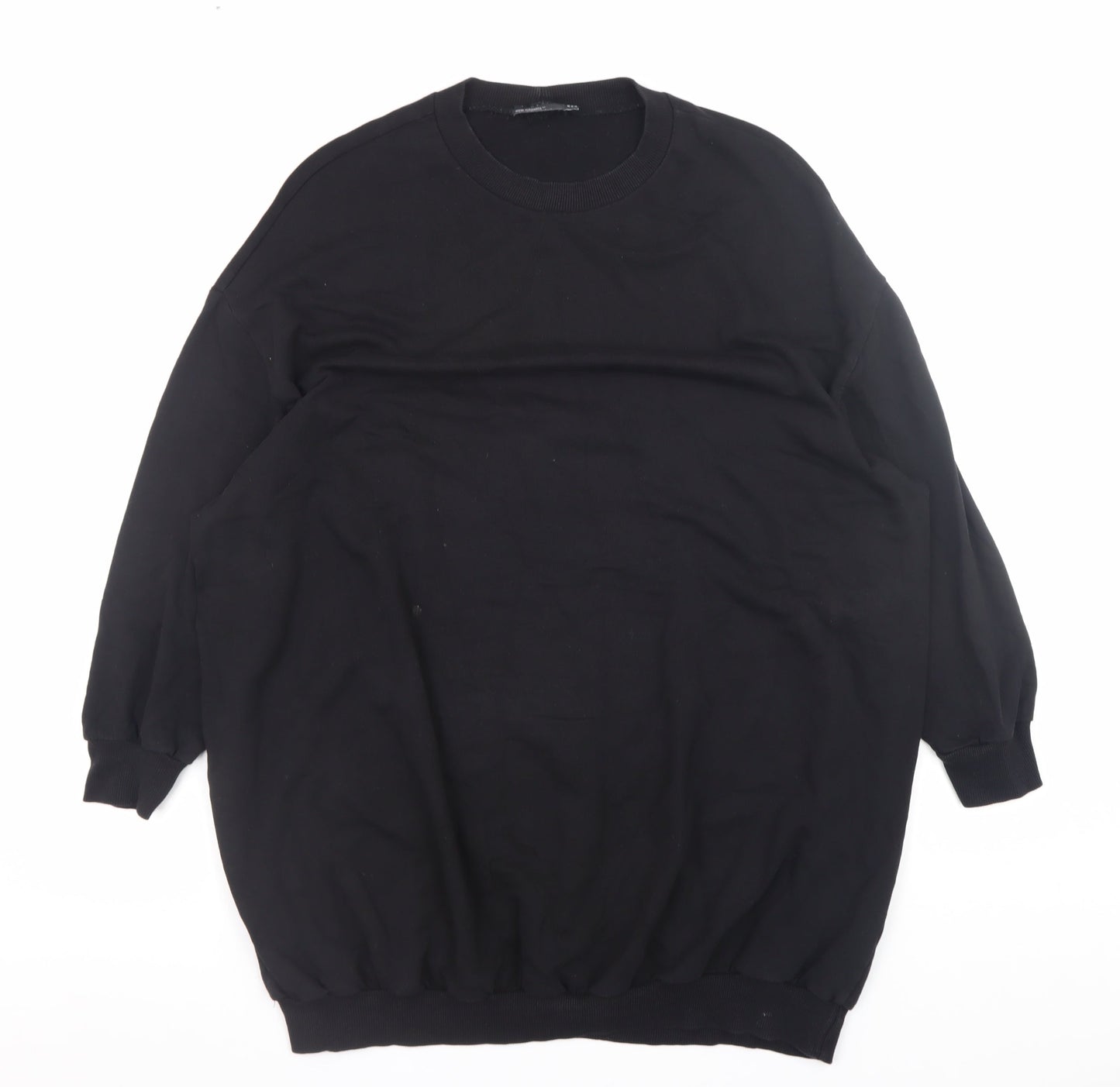 Womens UK Size 8 ASOS Design Black Pullover Sweatshirt