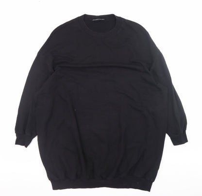 Womens UK Size 8 ASOS Design Black Pullover Sweatshirt