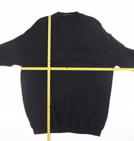 Womens UK Size 8 ASOS Design Black Pullover Sweatshirt
