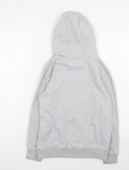 Boys UK Size 10-11 Years Dunnes Stores Grey Pullover Hoodie