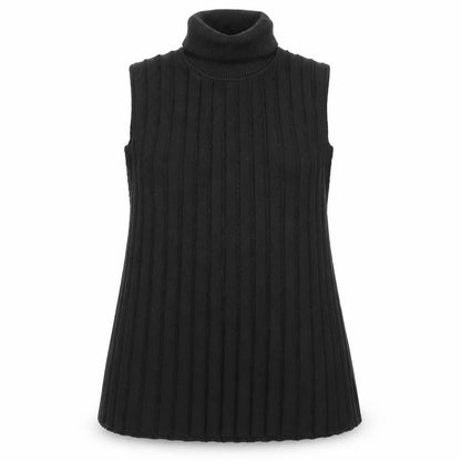 Womens UK Size XS COS Black Vest Jumper
