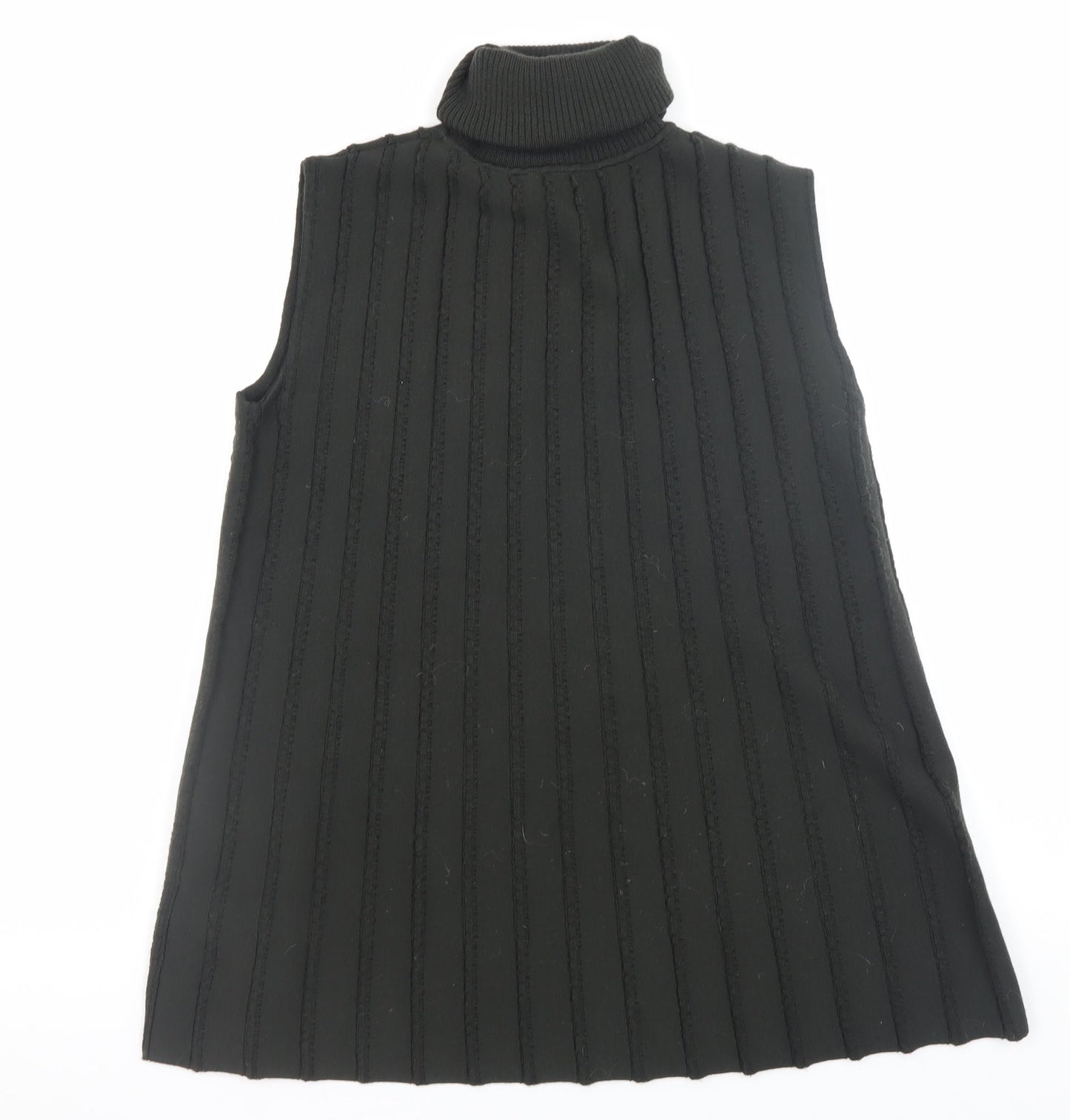 Womens UK Size XS COS Black Vest Jumper