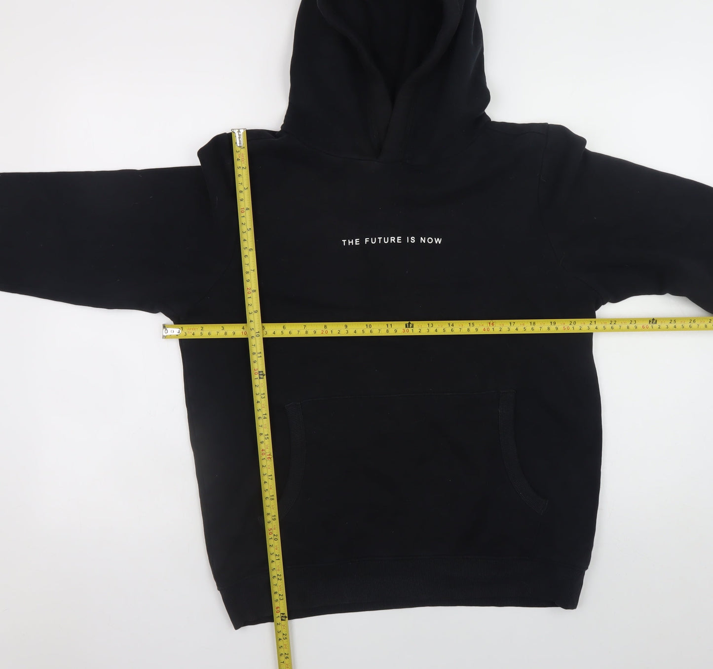 Teens UK Size 164 NEXT Black Pullover Hoodie