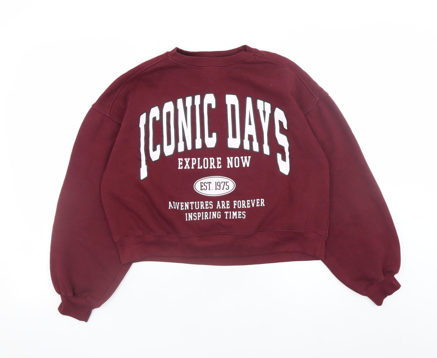 Teens UK Size 164 Zara Red Pullover Sweatshirt
