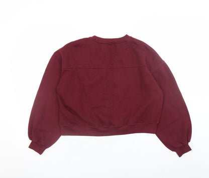 Teens UK Size 164 Zara Red Pullover Sweatshirt