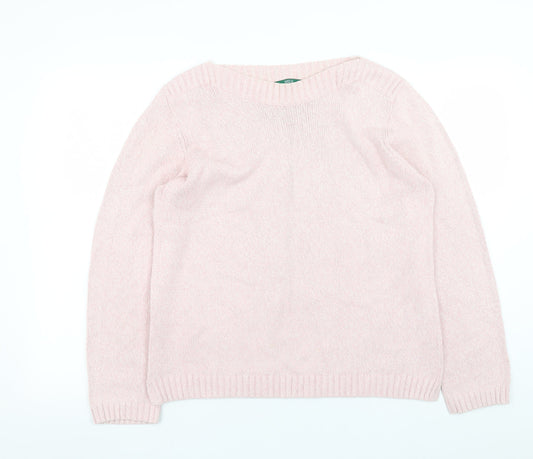 Womens UK Size 16 Marks and Spencer Pink Pullover Jumper