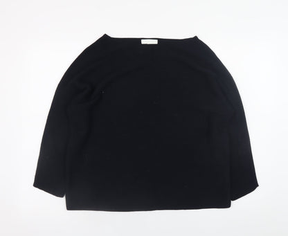 Womens UK Size M H&M Black Pullover Jumper