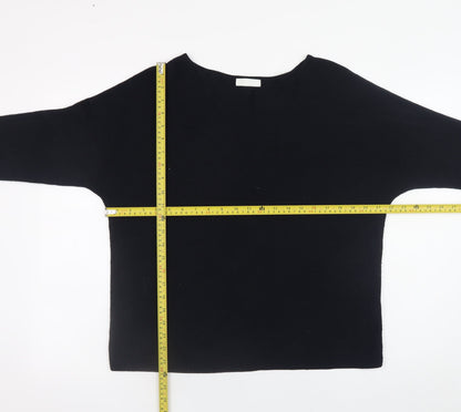 Womens UK Size M H&M Black Pullover Jumper