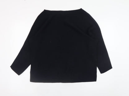 Womens UK Size M H&M Black Pullover Jumper
