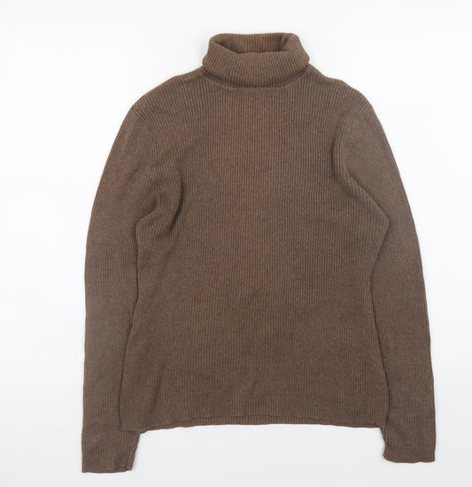 Womens UK Size 18 Papaya Brown Pullover Jumper