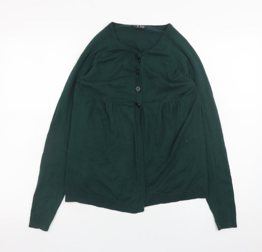Girls UK Size 11-12 Years NEXT Green Cardigan Jumper