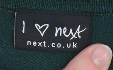 Girls UK Size 11-12 Years NEXT Green Cardigan Jumper