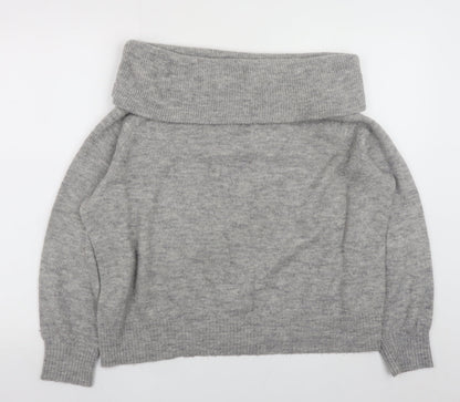 Womens UK Size M H&M Grey Pullover Jumper
