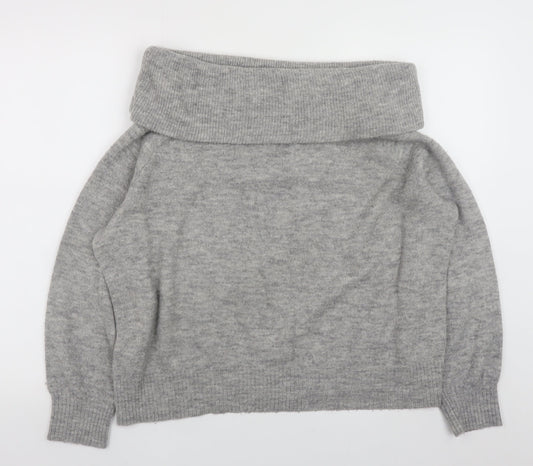Womens UK Size M H&M Grey Pullover Jumper