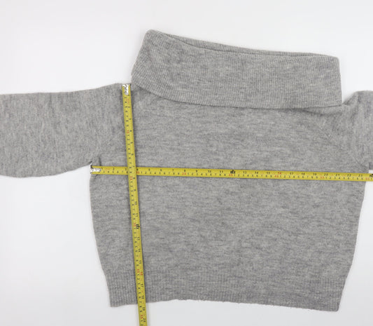Womens UK Size M H&M Grey Pullover Jumper