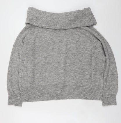 Womens UK Size M H&M Grey Pullover Jumper