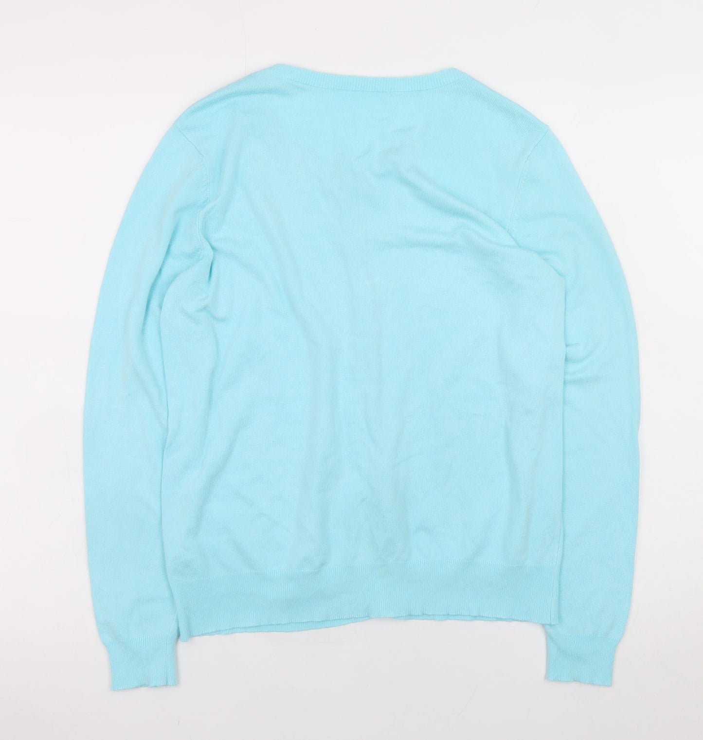 Womens UK Size 12 George Blue Cardigan Jumper