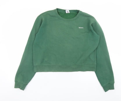 Womens UK Size S Réalisation Green Pullover Sweatshirt