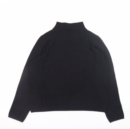 Womens UK Size 14 ESMARA Black Pullover Jumper