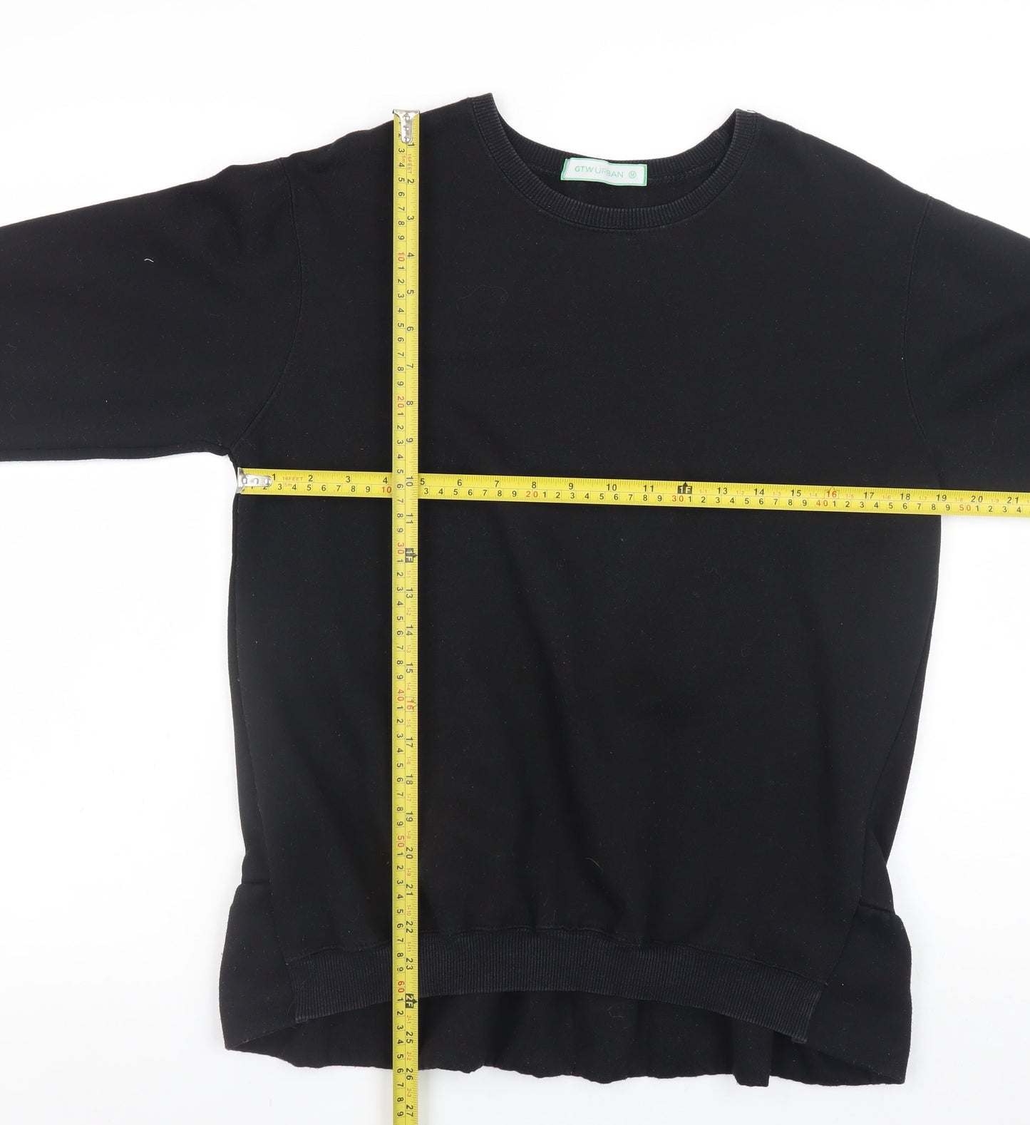 Womens UK Size M GTW Urban Black Pullover Sweatshirt