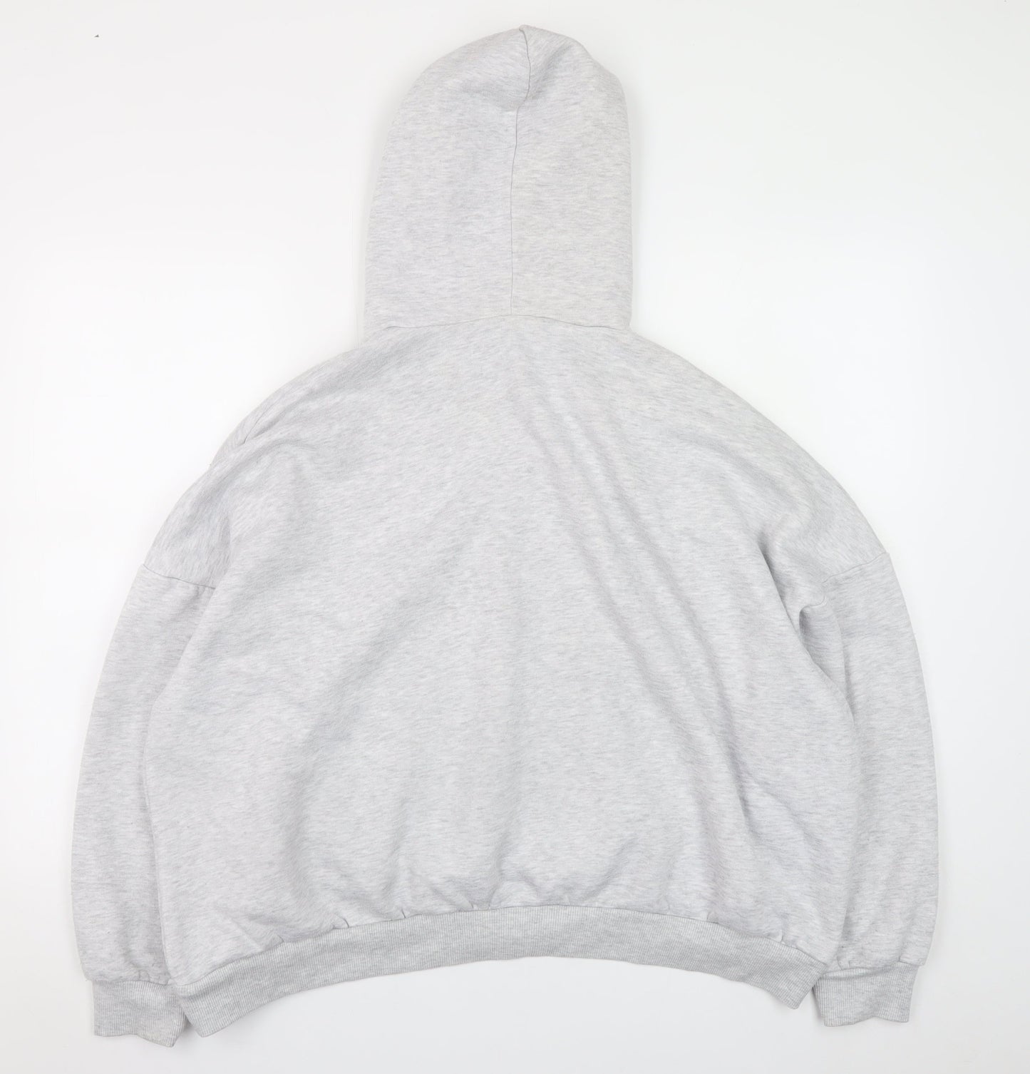 Womens UK Size XL Boohoo Grey Pullover Hoodie