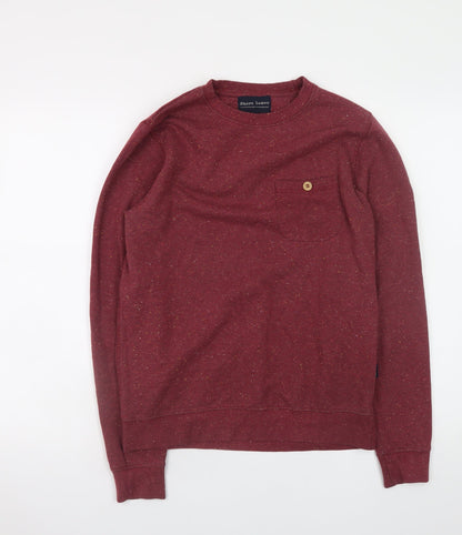 Mens UK Size S Shore Leave Red Pullover Sweatshirt