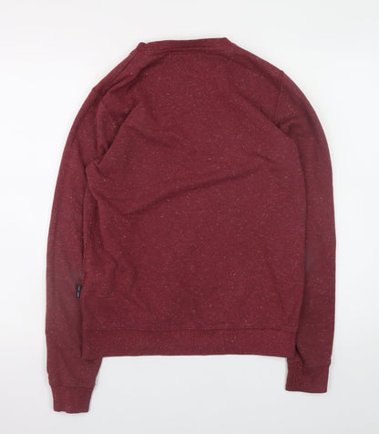 Mens UK Size S Shore Leave Red Pullover Sweatshirt
